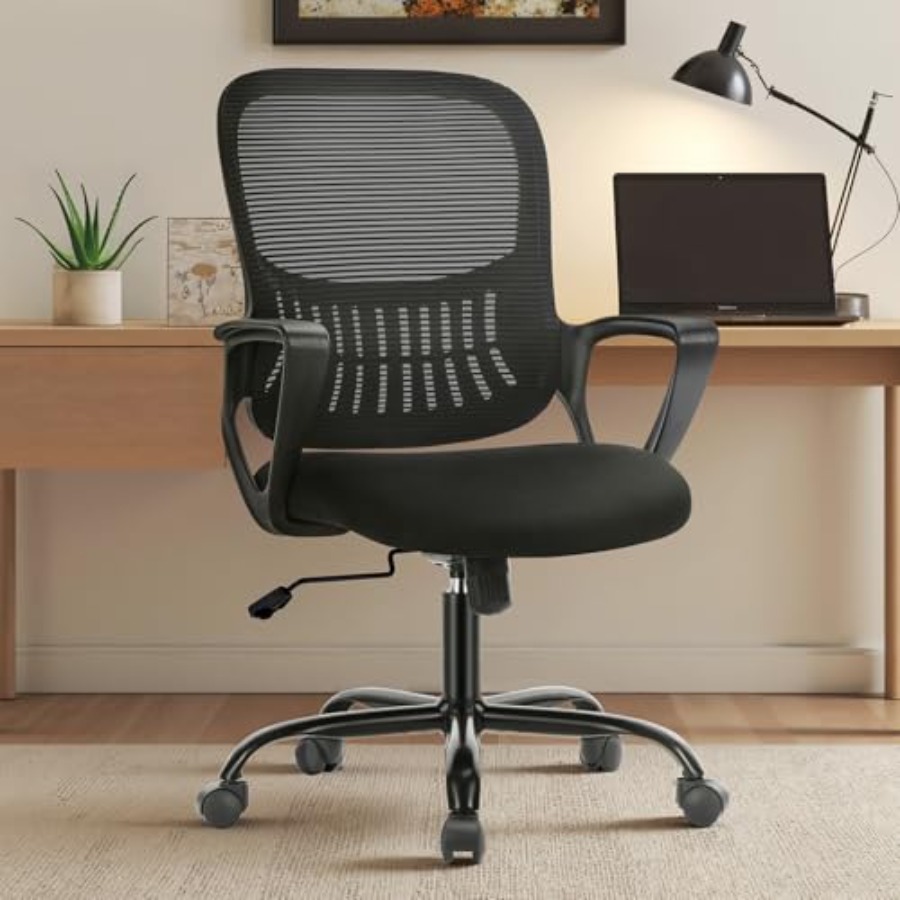Task Chair Mid Back - Krzesło do domowego biura, ergonomiczne krzesło