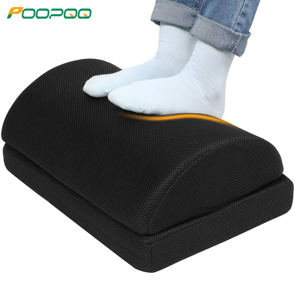 Office Furniture Ideas - Podnóżek pod biurko z regulowaną wysokością