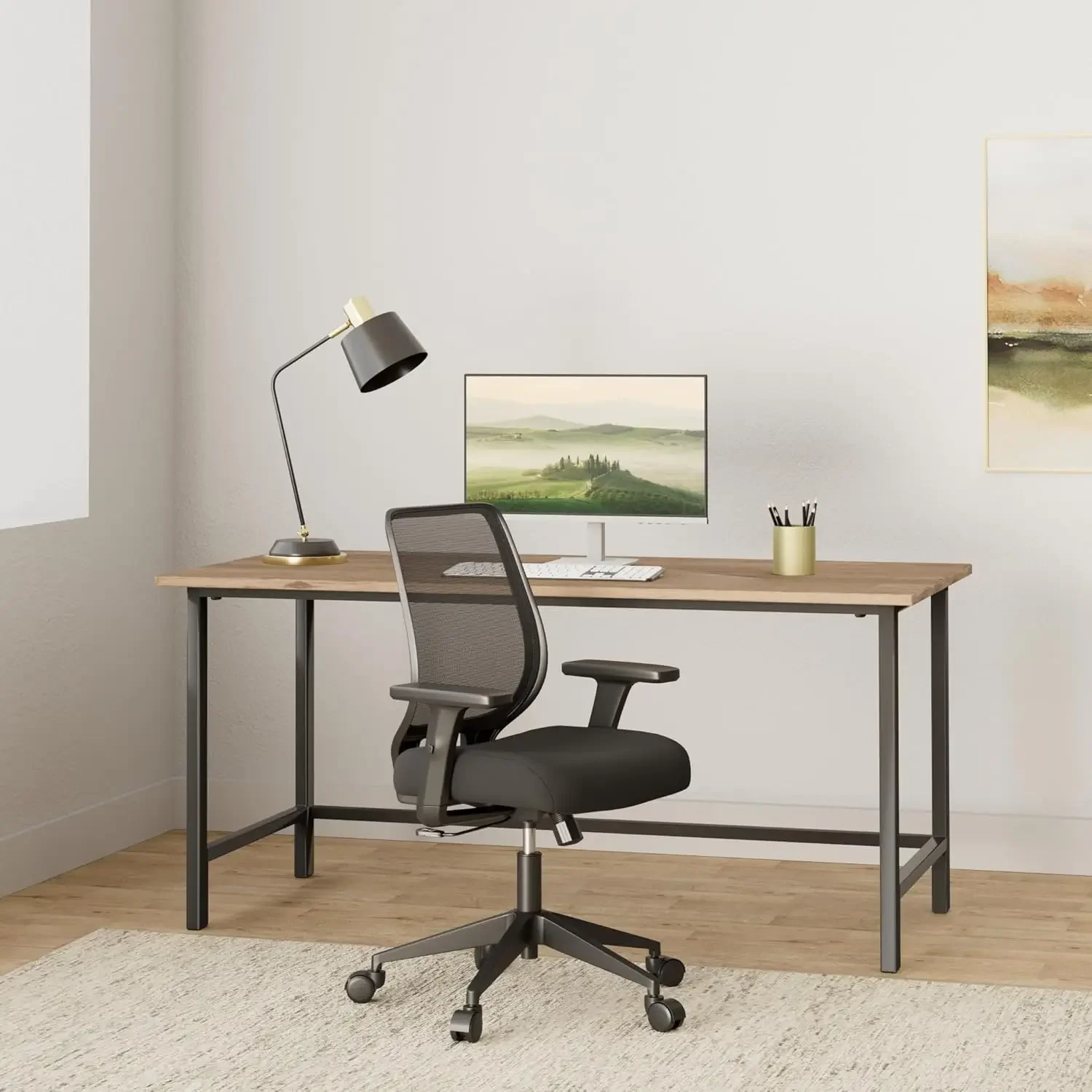 Task Chair Mid Back - Ergonomiczne krzesło biurowe, siatkowe krzesło do