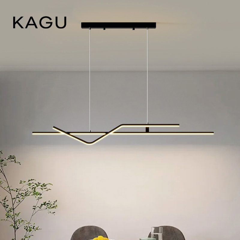 Office Furniture Hon - Nowoczesne lampy wiszące LED do salonu,
