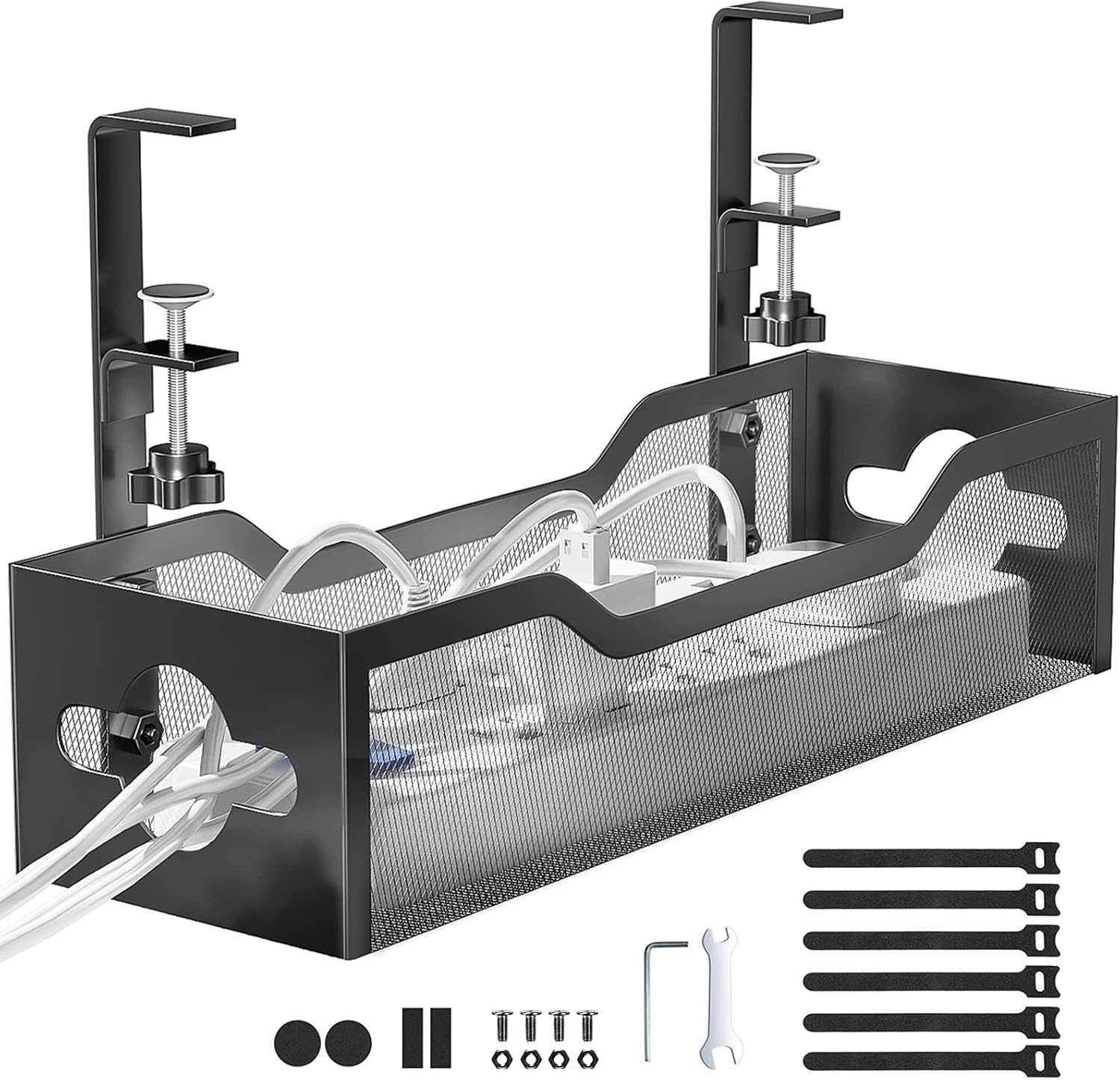 Bezwiertkowy organizer kabli p – Cable Tray Under Desk recenzja i cena