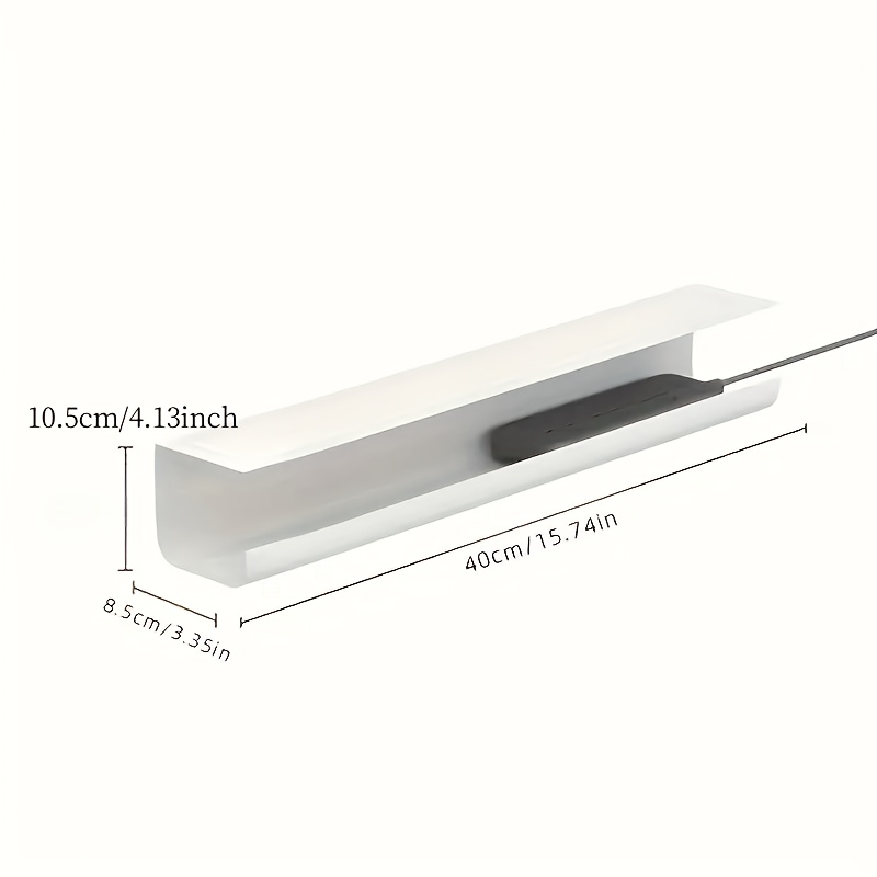 1 szt. 40 cm/15,75 cala Półka  – Cable Tray Under Desk recenzja i cena