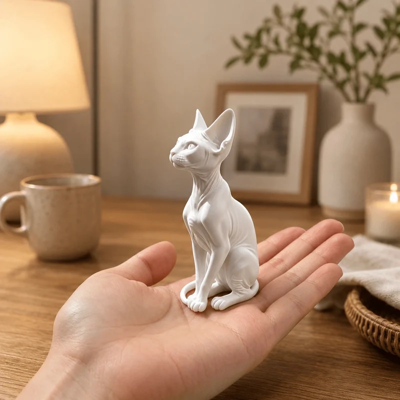 Figurka bezwłosego kota wykona – Cubicle Shelf Organizer recenzja i cena