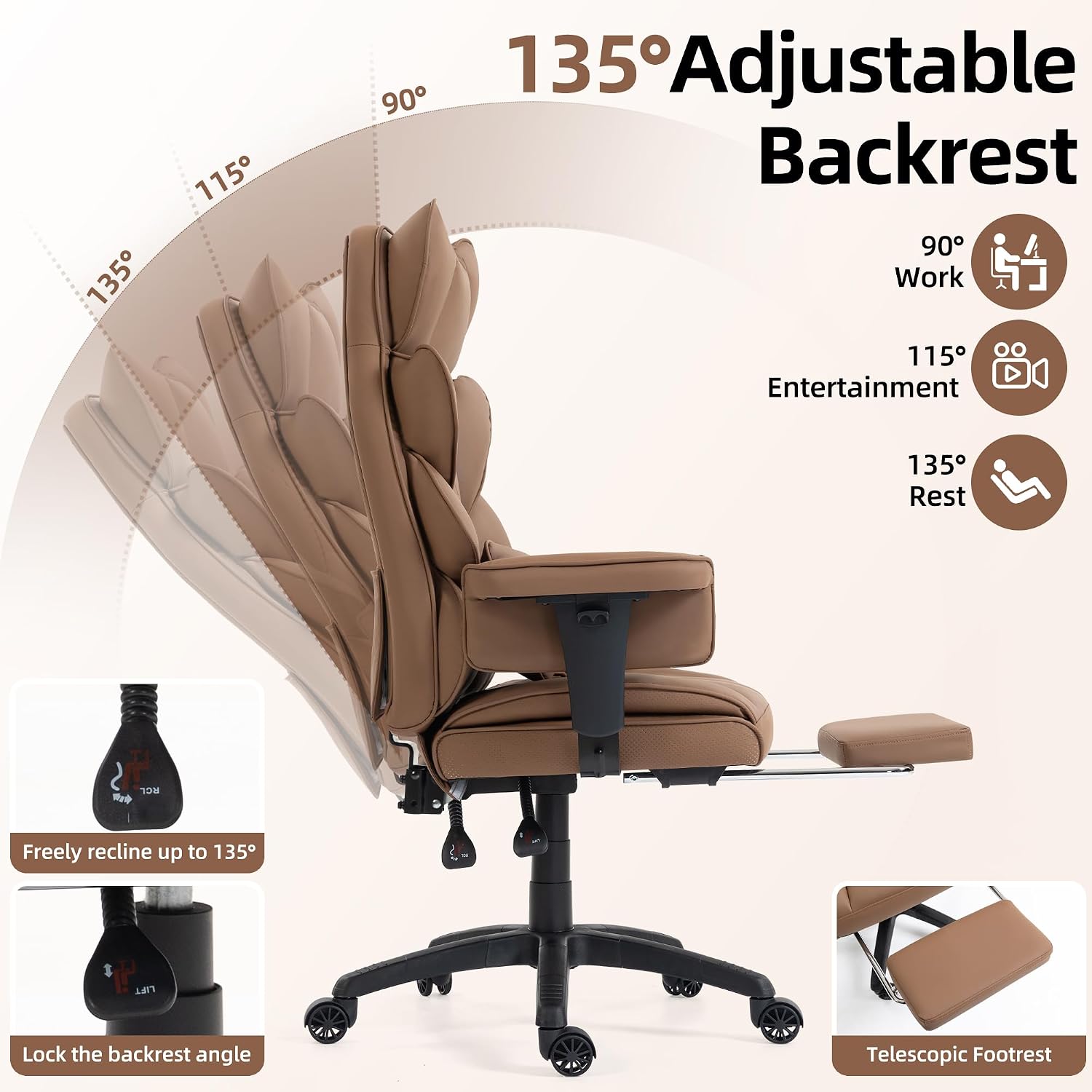 Ergonomiczne krzesło biurowe z – Office Footrest Cushion recenzja i cena
