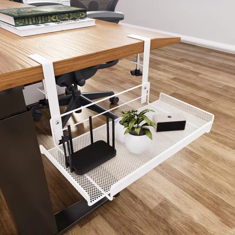 Stalowa półka pod biurkiem do  – Cable Tray Under Desk recenzja i cena