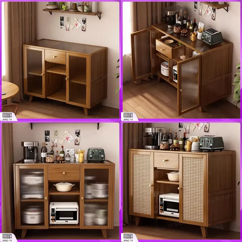 Drewniana szafka kuchenna, buf – Credenza Office Storage recenzja i cena