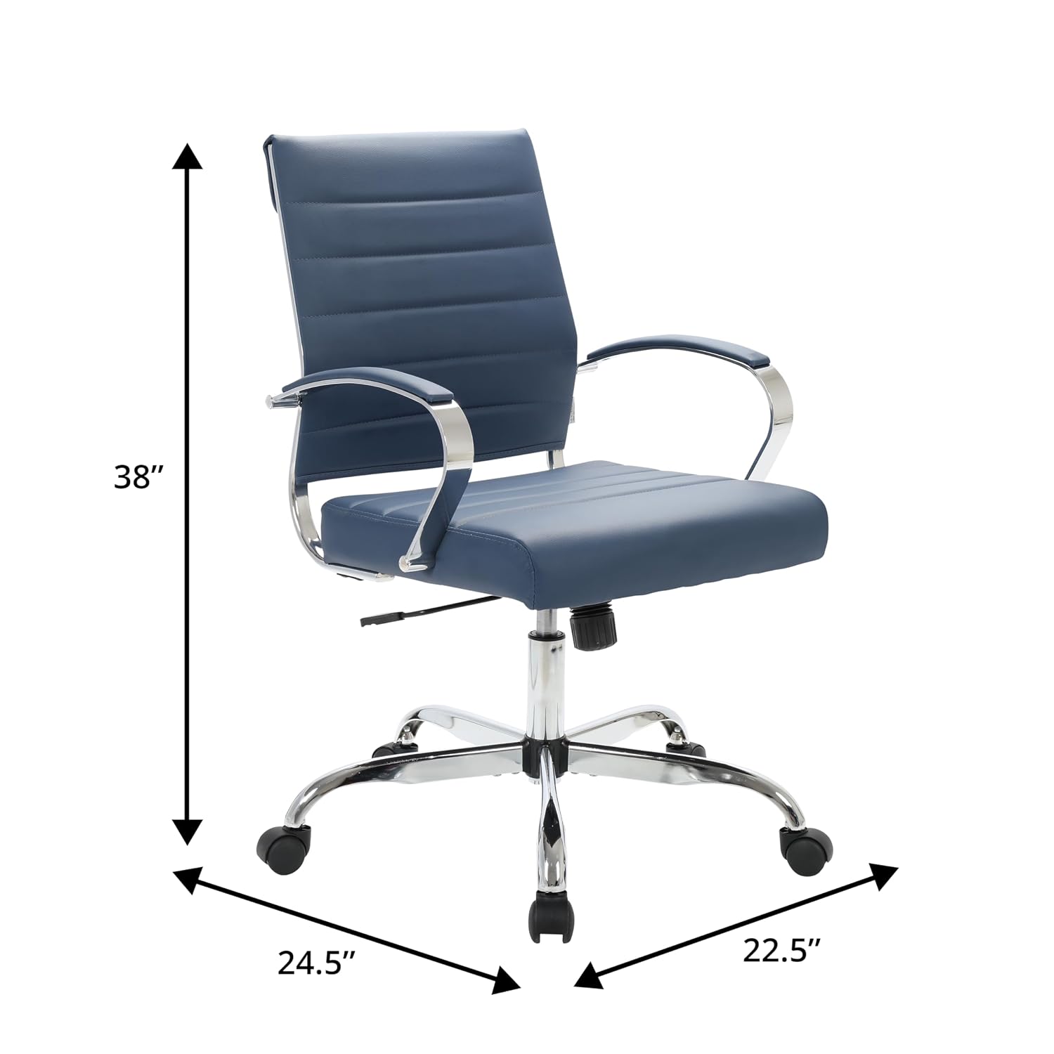 Skórzane krzesło biurowe z pod – Task Chair Mid Back recenzja i cena