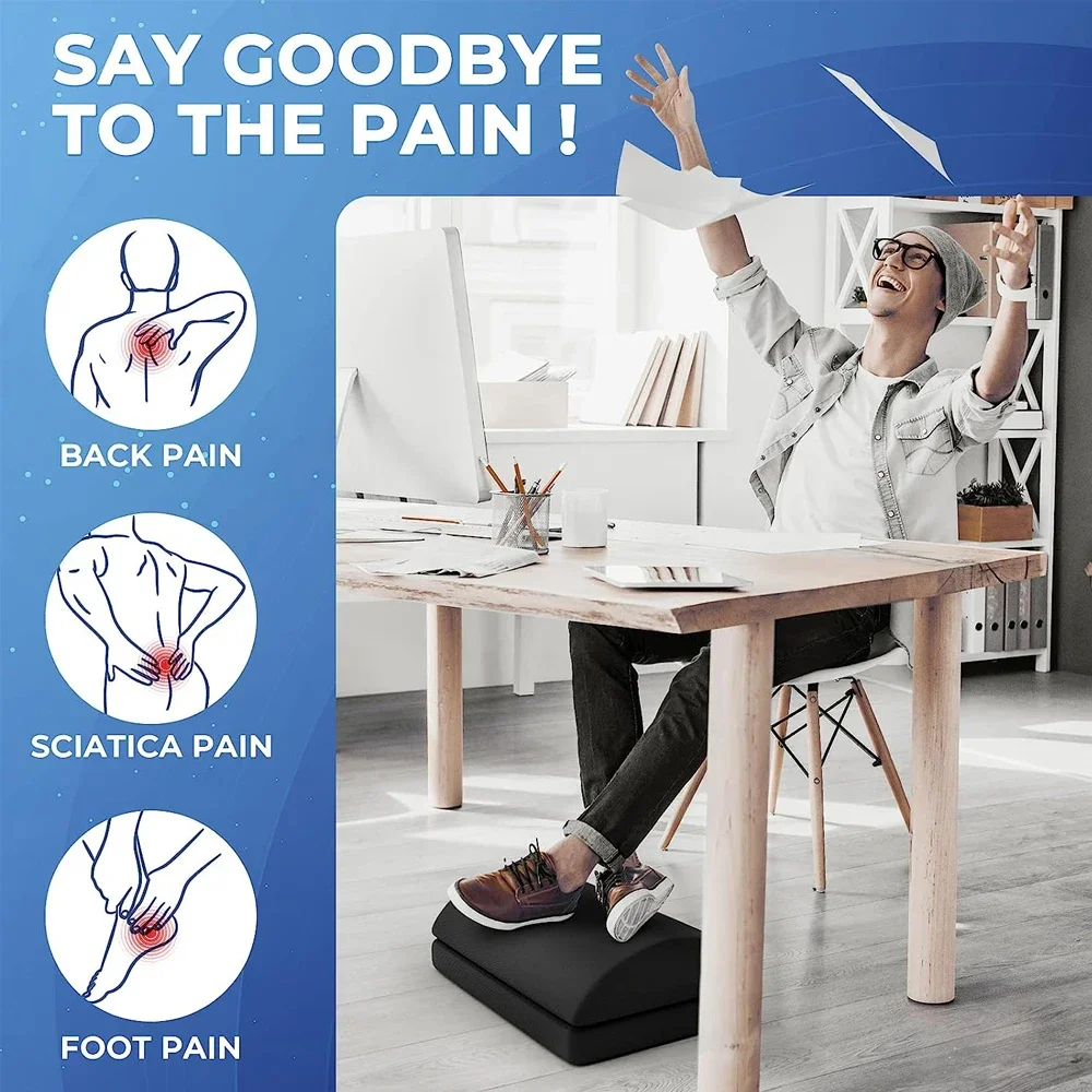Podnóżek pod biurko z regulowa – Office Furniture Ideas recenzja i cena