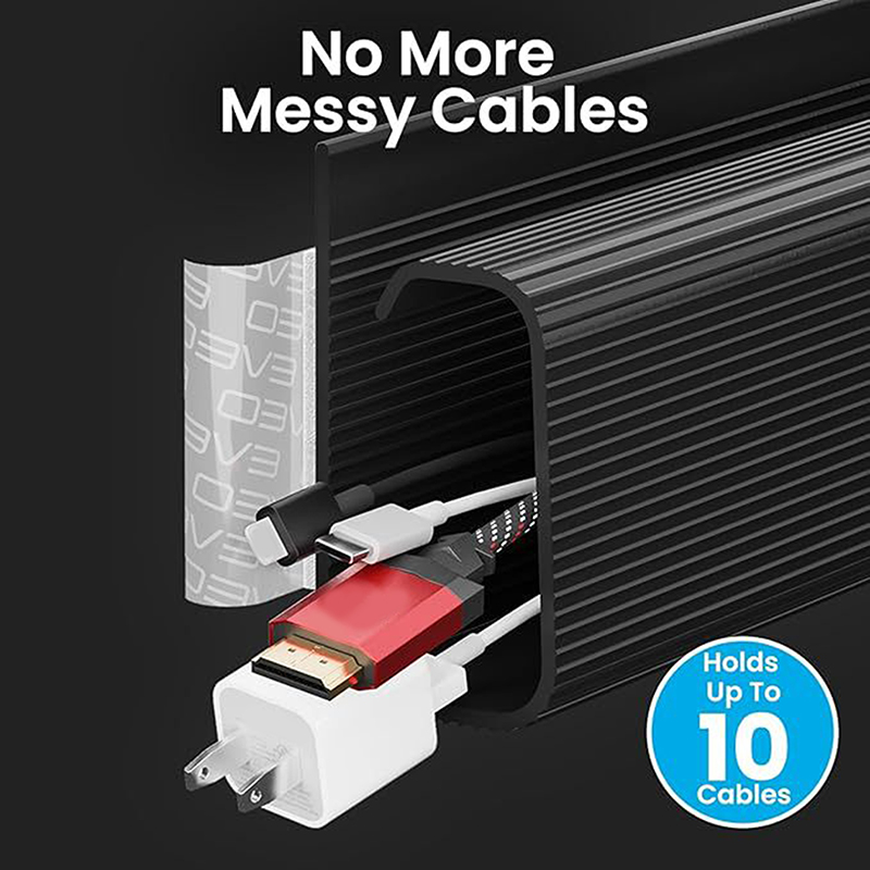 【K】1 szt. 40 cm/15,75 cala – p – Cable Tray Under Desk recenzja i cena