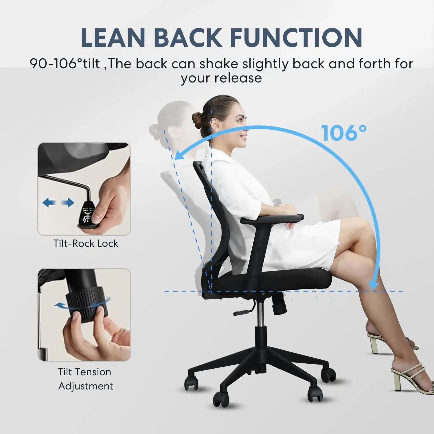 Ergonomiczne krzesło biurowe,  – Task Chair Mid Back recenzja i cena