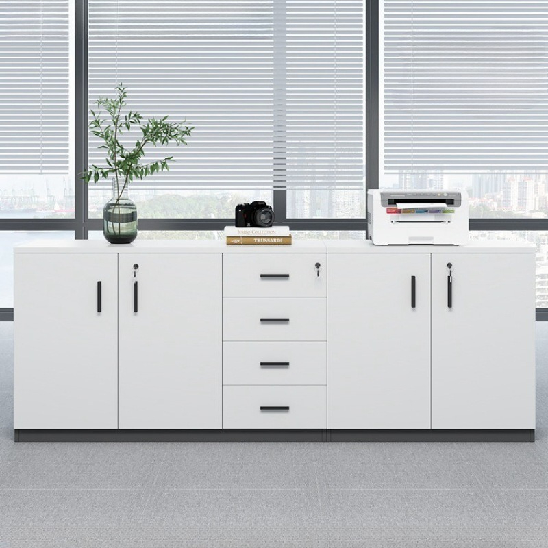 Szafka biurowa biała zamykana  – Credenza Office Storage recenzja i cena