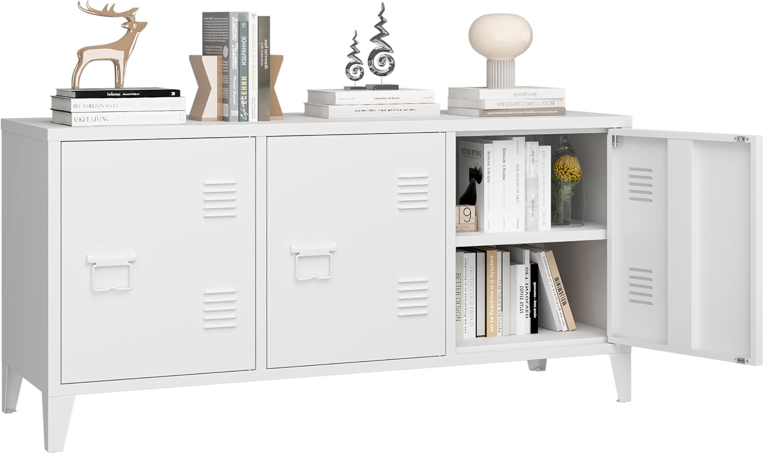 Nowoczesna szafka RTV, metalow – Credenza Office Storage recenzja i cena